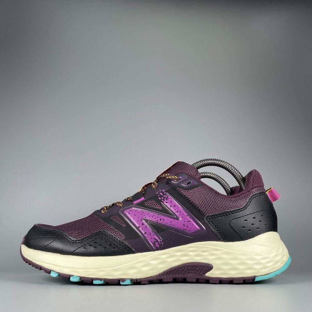 New Balance 410 V8 Women's Size 10 Purple Black Running Shoes Athletic Sneakers